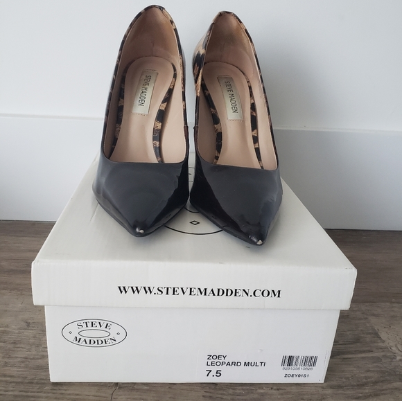 Steve Madden Leopard Pumps - Picture 3 of 6